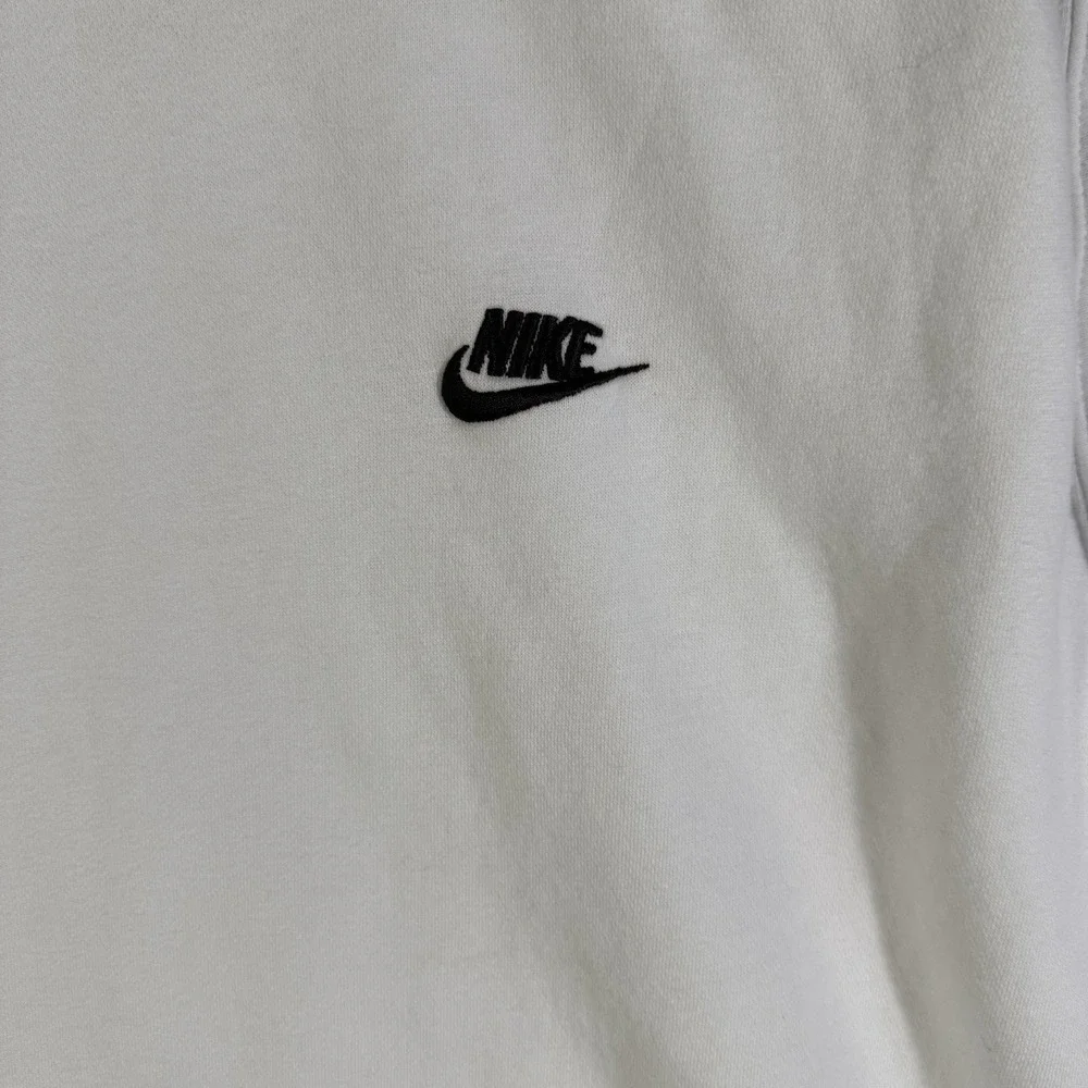 Nike Hoodie Mens Size XLSportswear Club‎ Fleece Sweatshirt White Athleisure